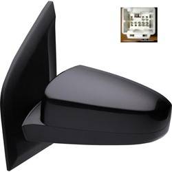 LKQ - 2007-2012 Nissan Sentra Driver's Side Door Mirror Power Adjustment, Non-Foldaway, Non-Heated, Paint to Match