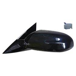 LKQ - 2009-2014 Nissan Maxima Driver's Side Door Mirror Power Adjustment, Manual Folding, Non-Heated, Black