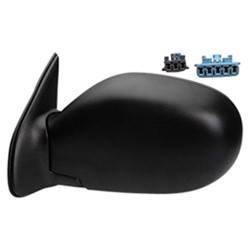 LKQ - 1999-2001 Nissan Pathfinder Driver's Side Door Mirror Power Adjustment, Manual Folding, Heated, Textured Black