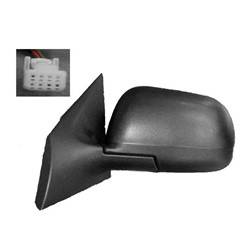 LKQ - 2012-2014 Nissan Versa Driver's Side Door Mirror Power Adjustment, Manual Folding, Non-Heated, Paint to Match