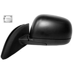 LKQ - 2011-2012 Nissan LEAF Driver's Side Door Mirror Power Adjustment, Manual Folding, Non-Heated, Textured Paint To Match