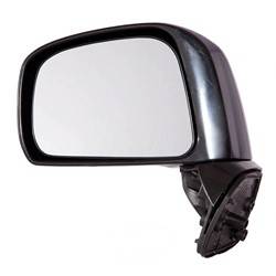 LKQ - 2009-2011 Nissan Versa Driver's Side Door Mirror Manual Adjustment, Manual Folding, Non-Heated, Paint to Match