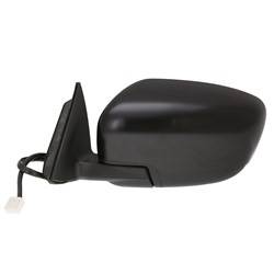 LKQ - 2014-2020 Nissan Rogue Driver's Side Door Mirror Power Adjustment, Manual Folding, Non-Heated, Black