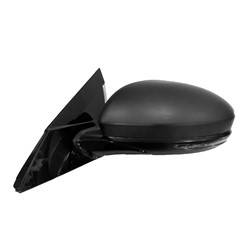 LKQ - 2019-2022 Nissan Altima Driver's Side Door Mirror Power Adjustment, Manual Folding, Heated, Housing Turn Signal Indicator, Mirror Turn Signal Indicator, Gloss Black