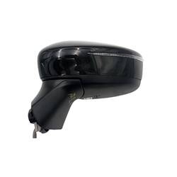 LKQ - 2020-2024 Nissan Versa Driver's Side Door Mirror Power Adjustment, Manual Folding, Heated, Blind Spot Indicator, Housing Turn Signal Indicator, Mirror Turn Signal Indicator, Textured Paint To Match