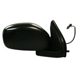 LKQ - 1996-1999 Nissan Pathfinder Passenger's Side Door Mirror Power Adjustment, Manual Folding, Heated, Black