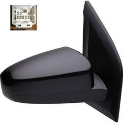 LKQ - 2007-2012 Nissan Sentra Passenger's Side Door Mirror Power Adjustment, Non-Foldaway, Non-Heated, Paint To Match