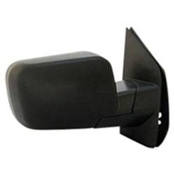 LKQ - 2004-2015 Nissan TITAN Passenger's Side Door Mirror Manual Adjustment, Manual Folding, Non-Heated, Textured Black