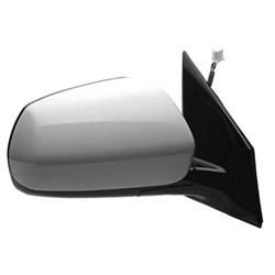 LKQ - 2005-2007 Nissan Murano Passenger's Side Door Mirror Power Adjustment, Manual Folding, Heated, Black