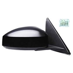 LKQ - 2003-2009 Nissan 350Z Passenger's Side Door Mirror Power Adjustment, Manual Folding, Heated, Textured Paint To Match