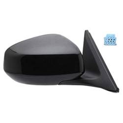 LKQ - 2009-2020 Nissan 370Z Passenger's Side Door Mirror Power Adjustment, Manual Folding, Non-Heated, Textured Paint To Match