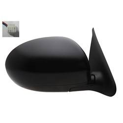 LKQ - 2011-2014 Nissan Juke Passenger's Side Door Mirror Power Adjustment, Manual Folding, Non-Heated, Textured Paint To Match