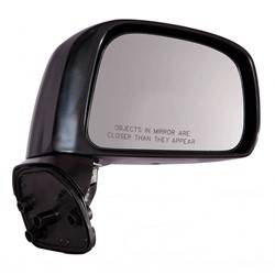 LKQ - 2009-2011 Nissan Versa Passenger's Side Door Mirror Manual Adjustment, Manual Folding, Non-Heated, Paint to Match