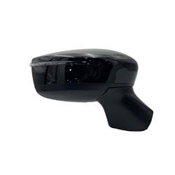 LKQ - 2020-2022 Nissan Versa Passenger's Side Door Mirror Power Adjustment, Manual Folding, Heated, Housing Turn Signal Indicator, Mirror Turn Signal Indicator, Textured Black