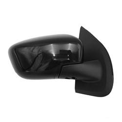 LKQ - 2022-2024 Nissan Frontier Passenger's Side Door Mirror Power Adjustment, Manual Folding, Heated, Blind Spot Indicator, Black