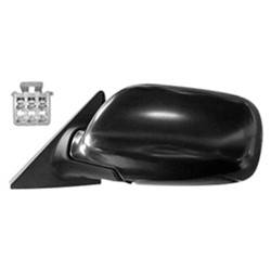 LKQ - 2003 Subaru Forester Driver's Side Door Mirror Power Adjustment, Manual Folding, Non-Heated, Textured Paint To Match