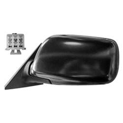 LKQ - 2004-2008 Subaru Forester Driver's Side Door Mirror Power Adjustment, Manual Folding, Non-Heated, Textured Black