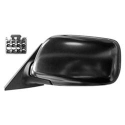 LKQ - 2003-2005 Subaru Forester Driver's Side Door Mirror Power Adjustment, Manual Folding, Heated, Textured Black