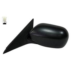 LKQ - 2008-2011 Subaru Impreza Driver's Side Door Mirror Power Adjustment, Manual Folding, Heated, Textured