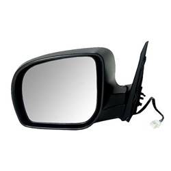 LKQ - 2009-2010 Subaru Forester Driver's Side Door Mirror Power Adjustment, Manual Folding, Non-Heated, Textured Paint to Match