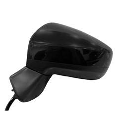 LKQ - 2017-2023 Subaru Impreza Driver's Side Door Mirror Power Adjustment, Manual Folding, Heated, Black