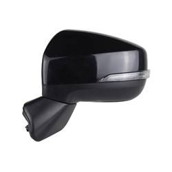 LKQ - 2020 Subaru Forester Driver's Side Door Mirror Power Adjustment, Manual Folding, Heated, Housing Turn Signal Indicator, Mirror Turn Signal Indicator, Textured Paint To Match