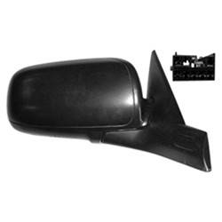 LKQ - 2002-2007 Subaru Impreza Passenger's Side Door Mirror Power Adjustment, Manual Folding, Non-Heated, Textured