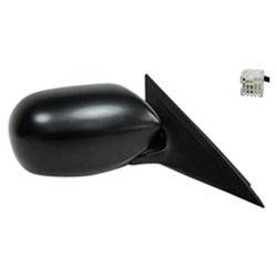 LKQ - 2008-2011 Subaru Impreza Passenger's Side Door Mirror Power Adjustment, Manual Folding, Non-Heated, Textured