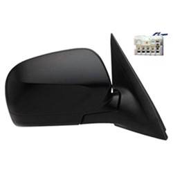 LKQ - 2009-2010 Subaru Forester Passenger's Side Door Mirror Power Adjustment, Manual Folding, Heated, Textured Paint to Match