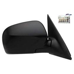 LKQ - 2011-2013 Subaru Forester Passenger's Side Door Mirror Power Adjustment, Manual Folding, Heated, Textured Paint to Match