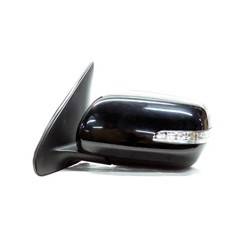 LKQ - 2009-2013 Suzuki Grand Vitara Driver's Side Door Mirror Power Adjustment, Manual Folding, Heated, Housing Turn Signal Indicator, Mirror Turn Signal Indicator, Black