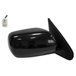 LKQ - 2006-2013 Suzuki Grand Vitara Passenger's Side Door Mirror Power Adjustment, Manual Folding, Heated, Textured Paint To Match