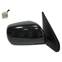 LKQ - 2006-2013 Suzuki Grand Vitara Passenger's Side Door Mirror Power Adjustment, Manual Folding, Non-Heated, Textured Paint To Match