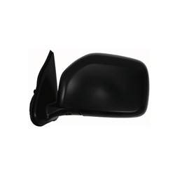 LKQ - 2001-2004 Toyota Tacoma Driver's Side Door Mirror Power Adjustment, Manual Folding, Non-Heated, Black