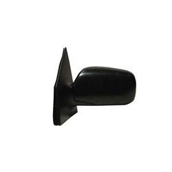 LKQ - 2000-2005 Toyota Echo Driver's Side Door Mirror Manual Remote Adjustment, Manual Folding, Non-Heated, Textured