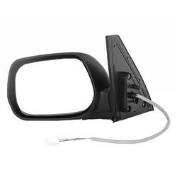 LKQ - 2001-2005 Toyota RAV4 Driver's Side Door Mirror Power Adjustment, Manual Folding, Non-Heated, Textured Black