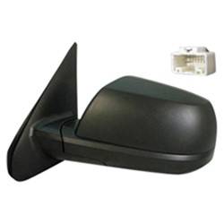 LKQ - 2007-2013 Toyota Tundra Driver's Side Door Mirror Power Adjustment, Manual Folding, Heated, Textured