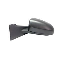 LKQ - 2012-2014 Toyota Yaris Driver's Side Door Mirror Power Adjustment, Manual Folding, Non-Heated, Textured Black