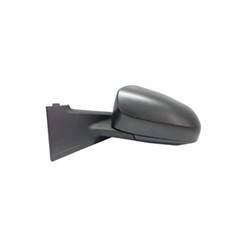 LKQ - 2012-2014 Toyota Yaris Driver's Side Door Mirror Power Adjustment, Manual Folding, Heated, Textured Black