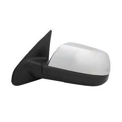 LKQ - 2007-2013 Toyota Tundra Driver's Side Door Mirror Power Adjustment, Manual Folding, Heated, Textured Chrome