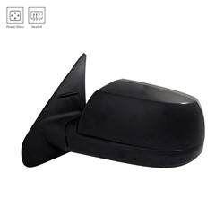 LKQ - 2014-2016 Toyota Tundra Driver's Side Door Mirror Power Adjustment, Manual Folding, Heated, Textured Paint To Match