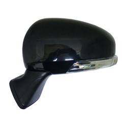 LKQ - 2015 Toyota Prius Driver's Side Door Mirror Power Adjustment, Manual Folding, Heated, Housing Turn Signal Indicator, Mirror Turn Signal Indicator, Black