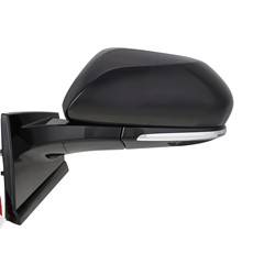 LKQ - 2017-2018 Toyota Prius Prime Driver's Side Door Mirror Power Adjustment, Manual Folding, Heated, Housing Turn Signal Indicator, Mirror Turn Signal Indicator, Paint to Match