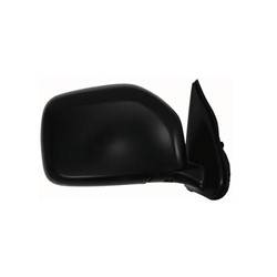 LKQ - 2001-2004 Toyota Tacoma Passenger's Side Door Mirror Power Adjustment, Manual Folding, Non-Heated, Black