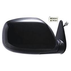 LKQ - 2003-2006 Toyota Tundra Passenger's Side Door Mirror Power Adjustment, Manual Folding, Heated, Textured Chrome