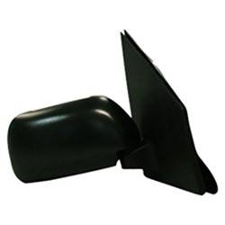 LKQ - 2000-2005 Toyota Echo Passenger's Side Door Mirror Manual Adjustment, Manual Folding, Non-Heated, Textured