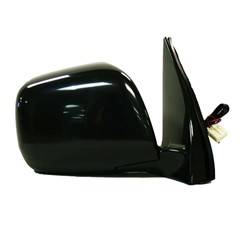 LKQ - 2001-2007 Toyota Highlander Passenger's Side Door Mirror Power Adjustment, Manual Folding, Heated, Textured Paint To Match