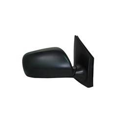 LKQ - 2009-2013 Toyota Corolla Passenger's Side Door Mirror Power Adjustment, Manual Folding, Heated, Textured Paint To Match