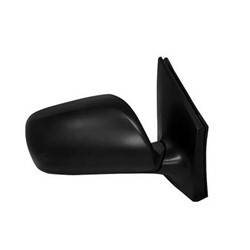 LKQ - 2009-2013 Toyota Corolla Passenger's Side Door Mirror Power Adjustment, Manual Folding, Non-Heated, Textured Paint To Match