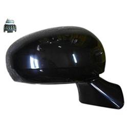 LKQ - 2009-2012 Toyota Venza Passenger's Side Door Mirror Power Adjustment, Manual Folding, Non-Heated, Paint to Match